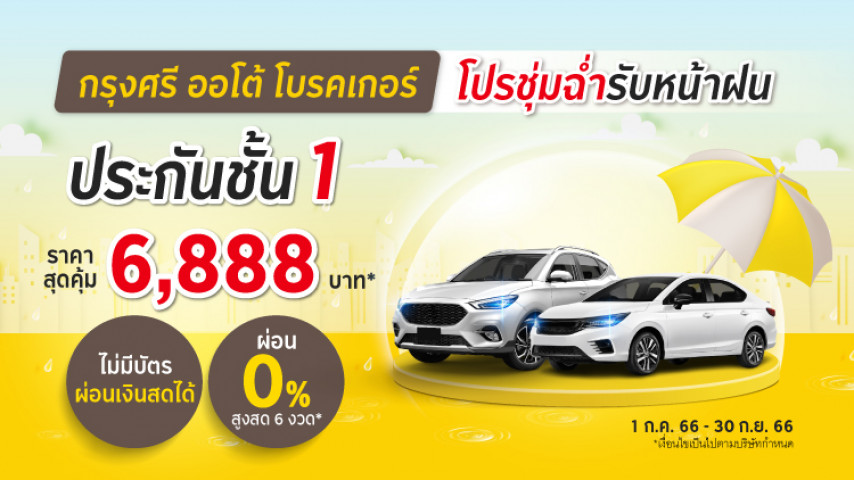 โปรแรงรับต้นปี ประกันภัยชั้น 1 โดยบริษัท ประกันภัยไทยวิวัฒน์ จำกัด (มหาชน) โปรแรงรับต้นปี ประกันภัยชั้น 1 โดยบริษัท ประกันภัยไทยวิวัฒน์ จำกัด (มหาชน)